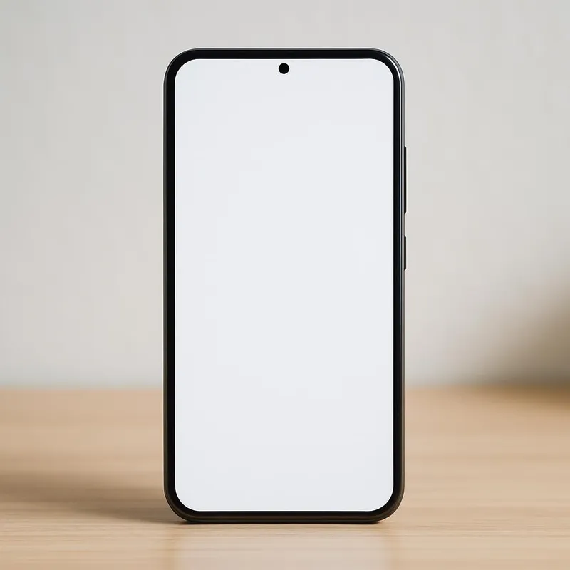 Clean digital phone screen