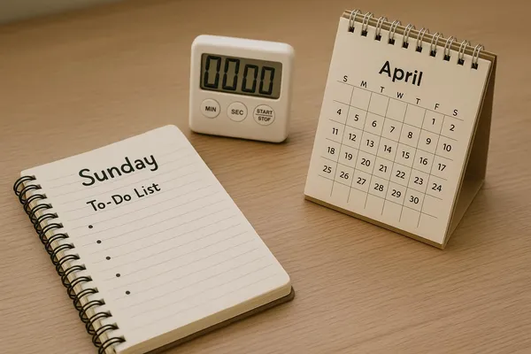 The 30-Minute Sunday Reset: A Quick, No-Drama Weekly Planning Ritual