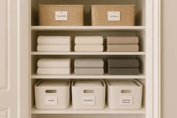 Slay the Fitted-Sheet Monster: A 60-Minute Linen Closet Sprint