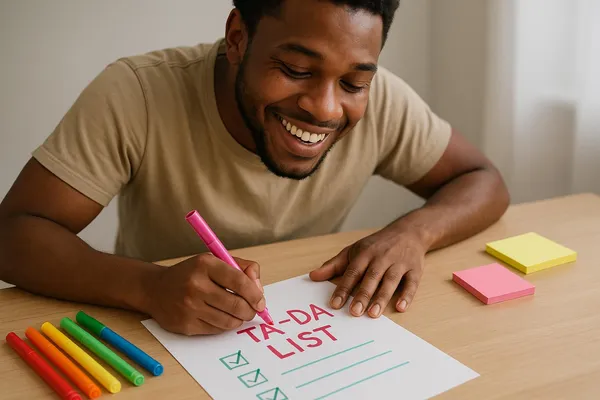 The Power of the Ta-Da List: Celebrating Small Wins for Big Motivation