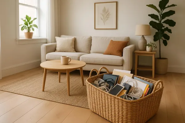 Declutter Like a Pro: The 20-Minute Whole-House Speed Sweep