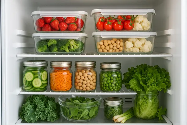 The Plastic-Free Fridge: A Guide to Sustainable Food Storage That Actually Keeps Things Fresh
