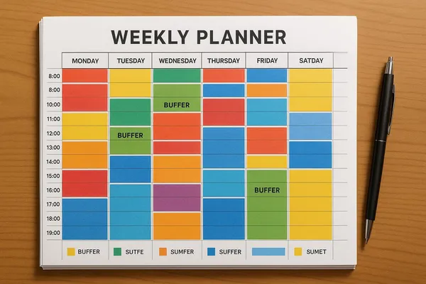Calendar Cramming: Why Your Time-Blocking Keeps Exploding (And What to Do About It)