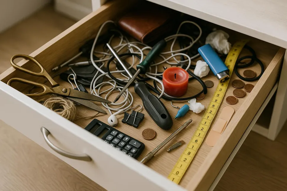 Dump the Drawer: 7 Secret Stashes You're Pretending Aren't Clutter
