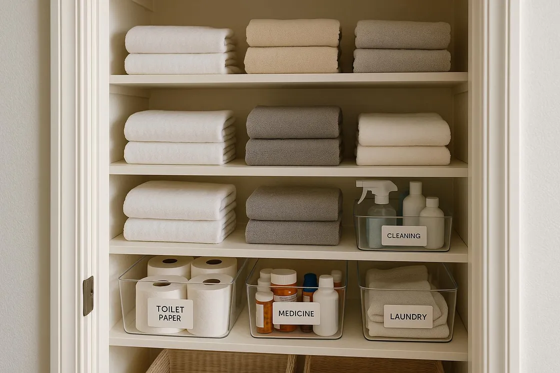 Linen Closet Lockdown: How Many Towels Does One Human Need?