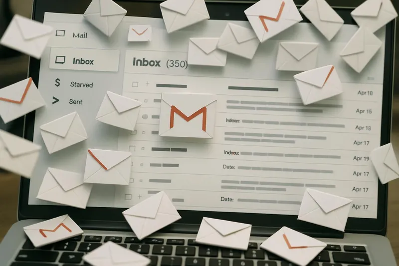 Email inbox chaos