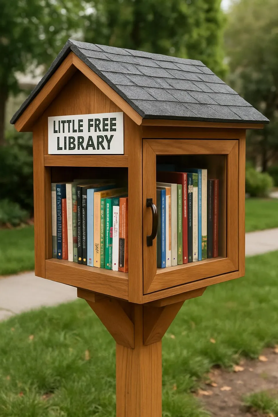 Little Free Library donation box