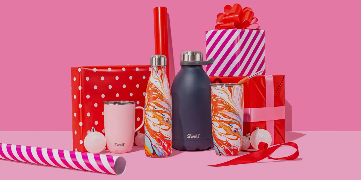Stylish reusable water bottles